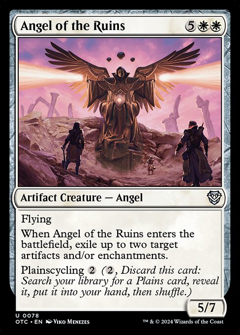 Angel of the Ruins - Outlaws of Thunder Junction Commander Uncommon Card