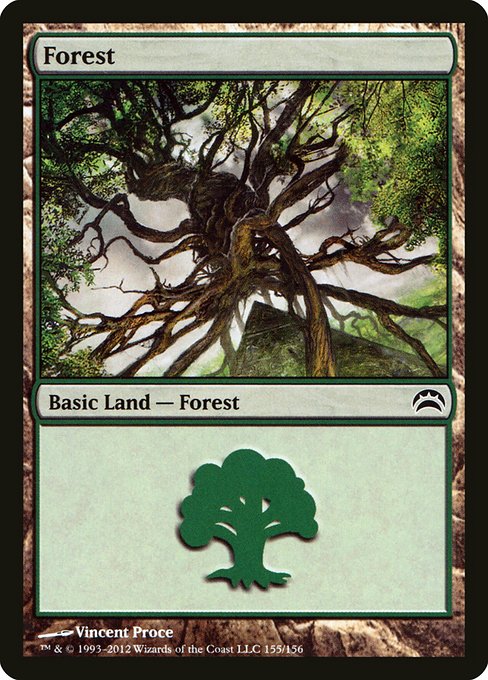 Forest - Planechase 2012 Common Card