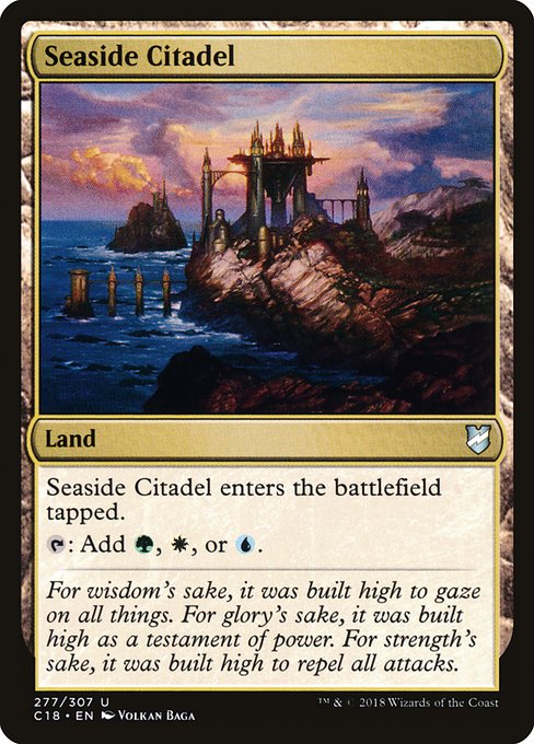 Seaside Citadel - Commander 2018 Uncommon Card