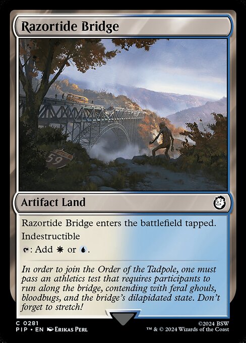 Razortide Bridge - Fallout Common Card