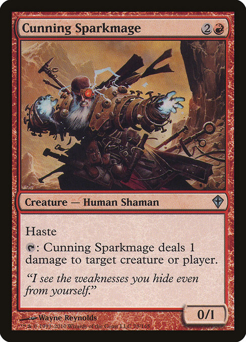 Cunning Sparkmage - Worldwake Uncommon Card