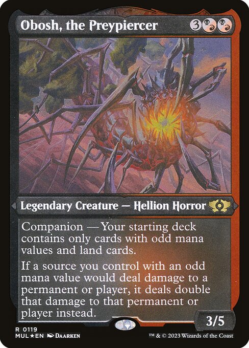 Obosh, the Preypiercer - Multiverse Legends Rare Card