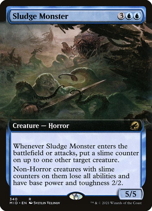 Sludge Monster - Innistrad: Midnight Hunt Rare Card