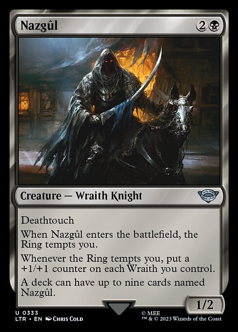 Nazgûl - The Lord of the Rings: Tales of Middle-earth Uncommon Card