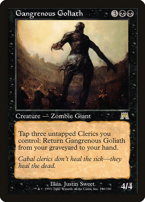 Gangrenous Goliath - Onslaught Rare Card