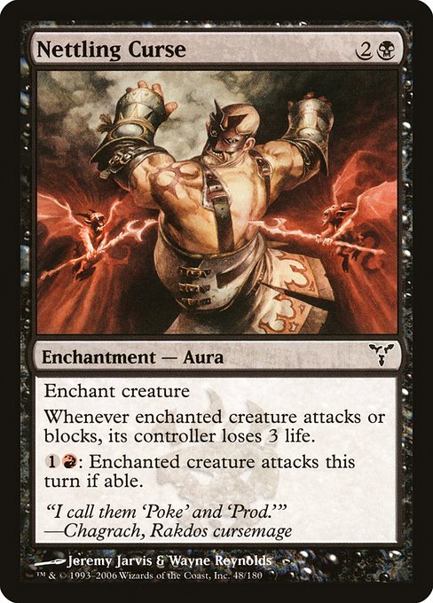 Nettling Curse - Dissension Common Card