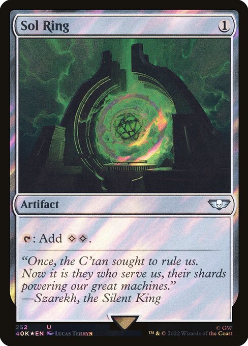 Sol Ring - Warhammer 40,000 Commander Uncommon Card