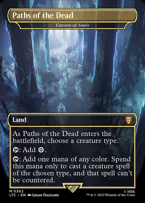 Cavern of Souls - Tales of Middle-earth Commander Mythic Card