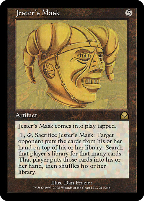 Jester's Mask - Masters Edition II Rare Card
