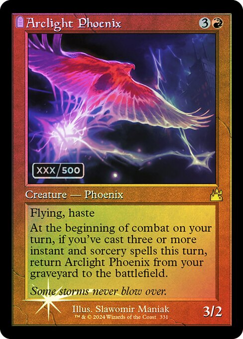 Arclight Phoenix - Ravnica Remastered Rare Card
