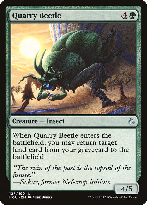 Quarry Beetle - Hour of Devastation Uncommon Card