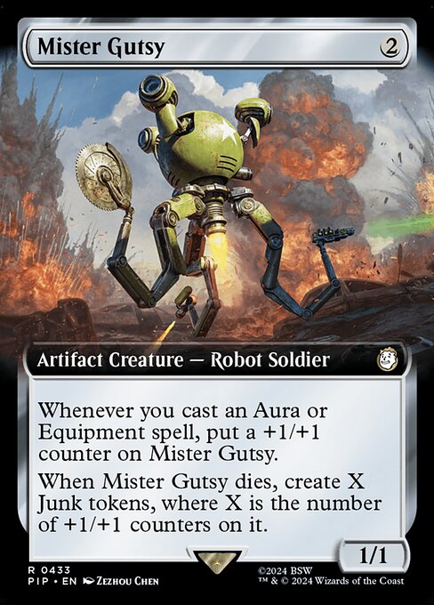 Mister Gutsy - Fallout Rare Card