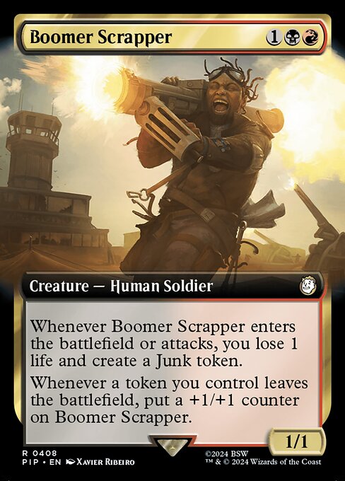 Boomer Scrapper - Fallout Rare Card
