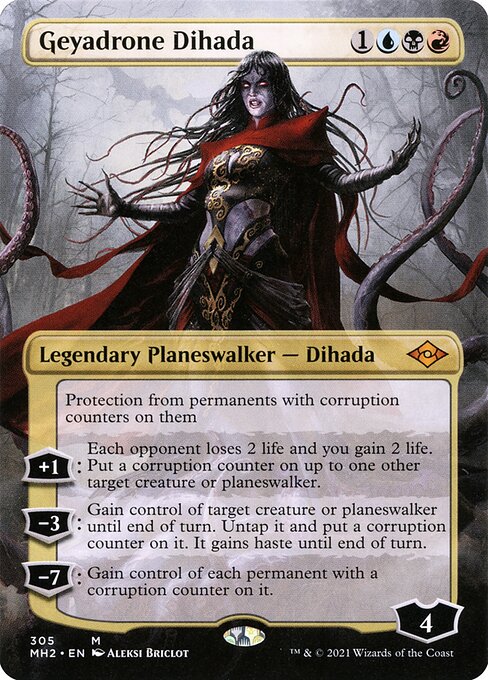 Geyadrone Dihada - Modern Horizons 2 Mythic Card