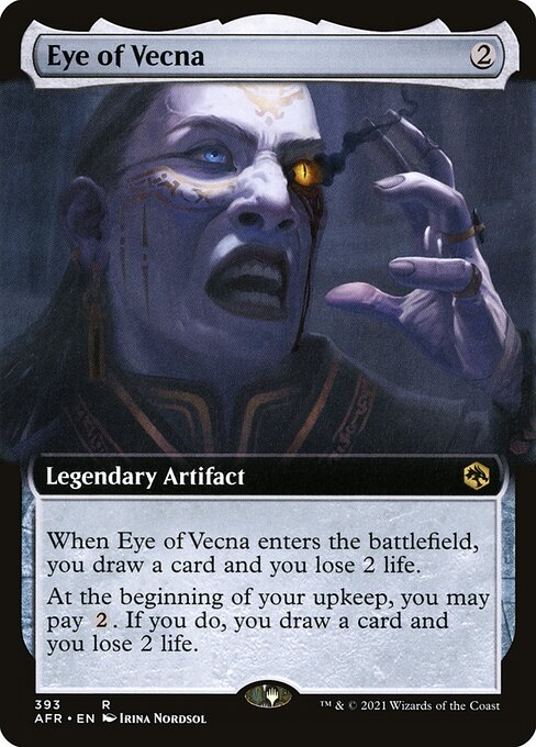 Eye of Vecna - Adventures in the Forgotten Realms Rare Card