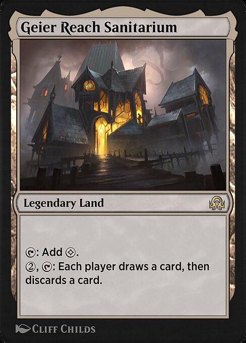 Geier Reach Sanitarium - Shadows over Innistrad Remastered Rare Card