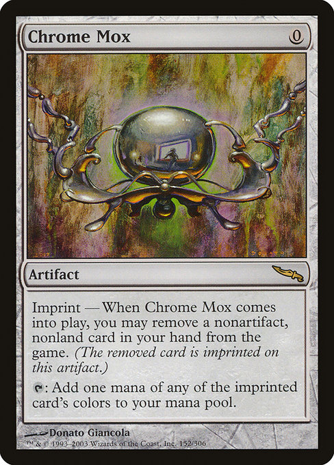 Chrome Mox - Mirrodin Rare Card