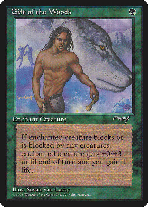 Gift of the Woods - Alliances Common Card