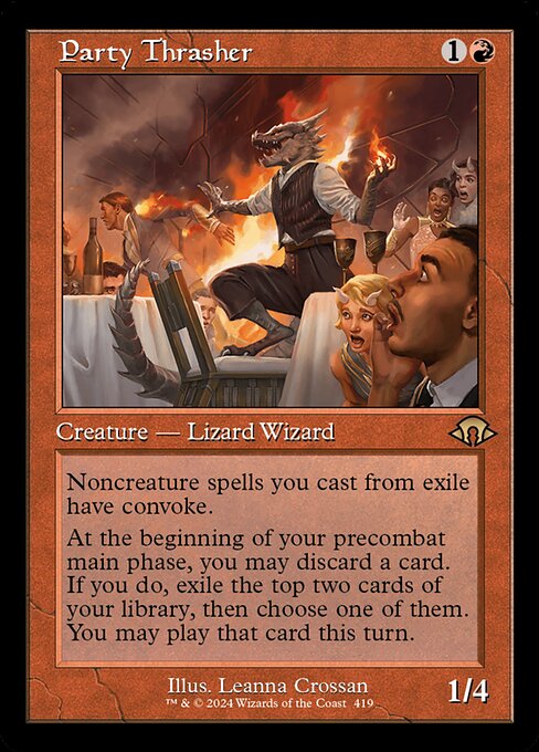 Party Thrasher - Modern Horizons 3 Rare Card
