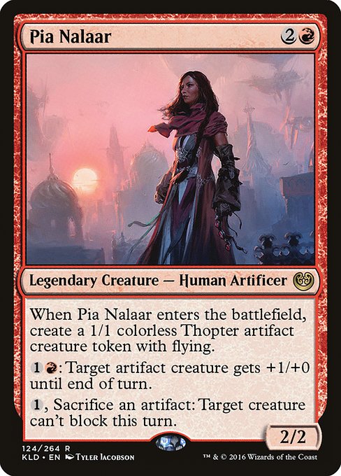 Pia Nalaar - Kaladesh Rare Card
