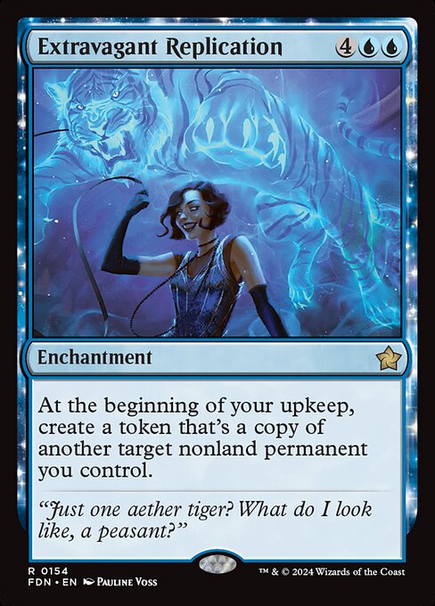 Extravagant Replication - Foundations Rare Card