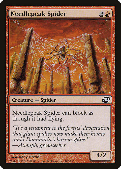 Needlepeak Spider - Planar Chaos Common Card