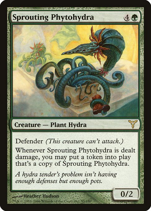 Sprouting Phytohydra - Dissension Rare Card