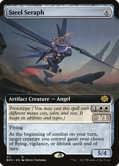 Steel Seraph - The Brothers' War Rare Card