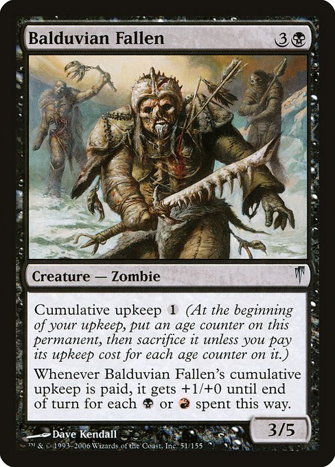 Balduvian Fallen - Coldsnap Uncommon Card