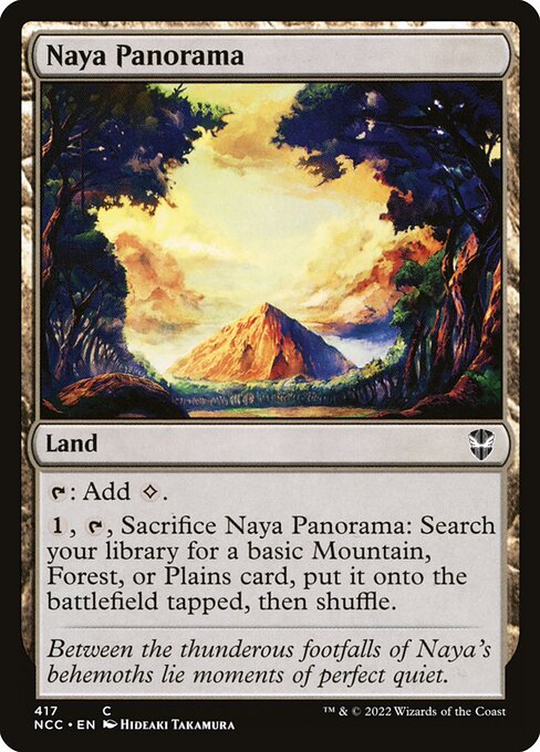 Naya Panorama - New Capenna Commander Common Card