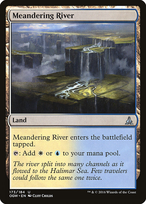 Meandering River - Oath of the Gatewatch Uncommon Card