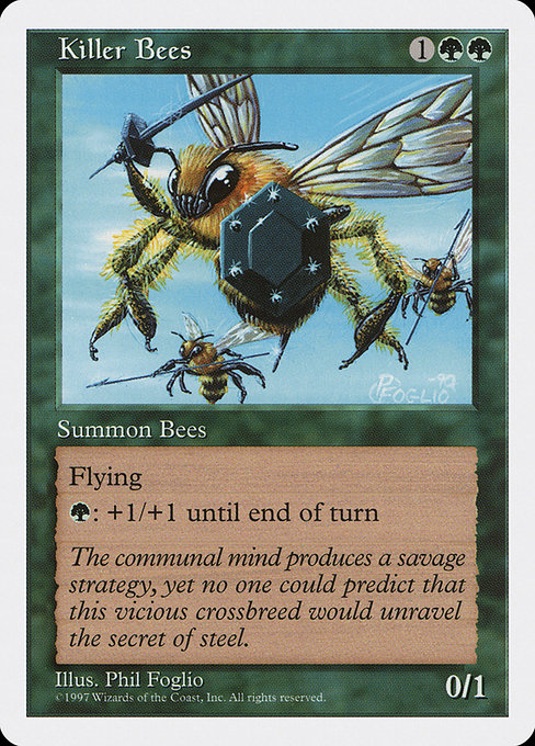 Killer Bees - Fifth Edition Uncommon Card