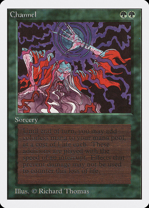 Channel - Unlimited Edition Uncommon Card