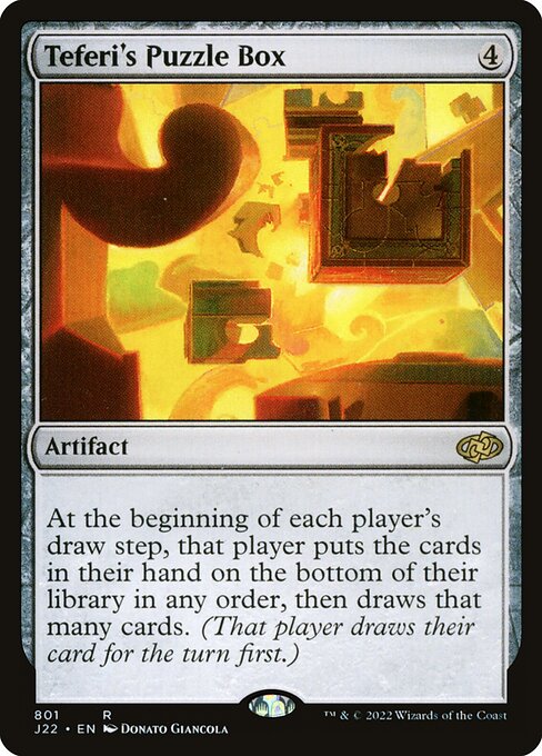 Teferi's Puzzle Box - Jumpstart 2022 Rare Card