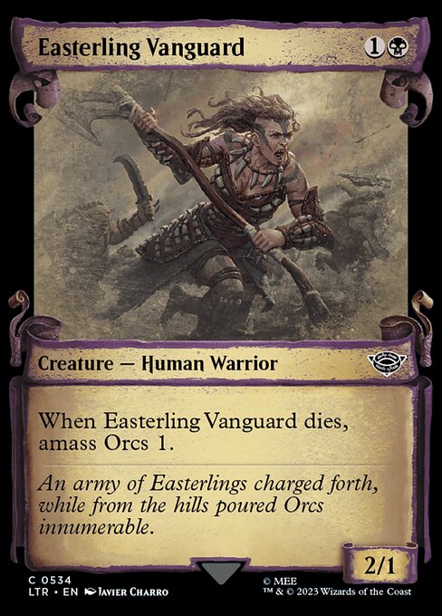 Easterling Vanguard - The Lord of the Rings: Tales of Middle-earth Common Card