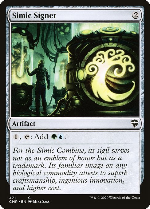 Simic Signet - Commander Legends Common Card