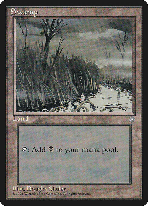 Swamp - Ice Age Common Card
