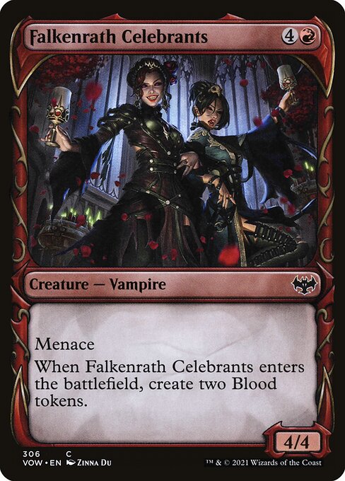 Falkenrath Celebrants - Innistrad: Crimson Vow Common Card