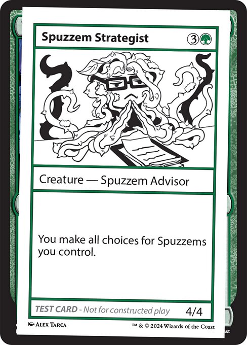 Spuzzem Strategist - Mystery Booster 2 Rare Card