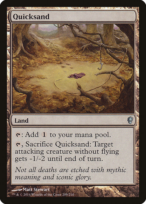 Quicksand - Conspiracy Uncommon Card