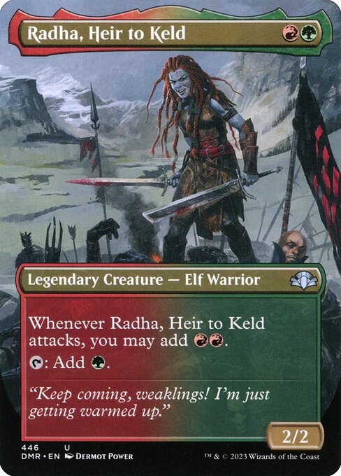 Radha, Heir to Keld - Dominaria Remastered Uncommon Card