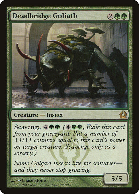 Deadbridge Goliath - Return to Ravnica Rare Card