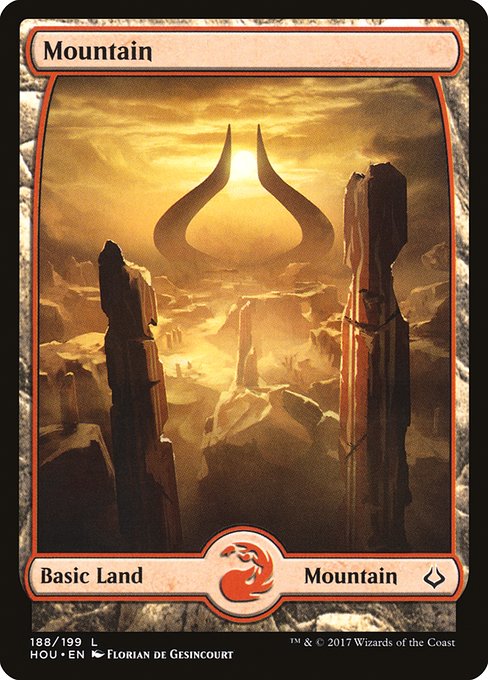 Mountain - Hour of Devastation Common Card