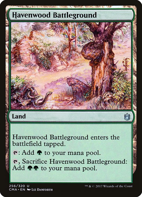 Havenwood Battleground - Commander Anthology Uncommon Card