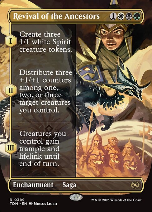 Revival of the Ancestors - Tarkir: Dragonstorm Rare Card
