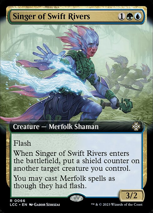 Singer of Swift Rivers - The Lost Caverns of Ixalan Commander Rare Card