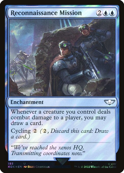 Reconnaissance Mission - Warhammer 40,000 Commander Uncommon Card