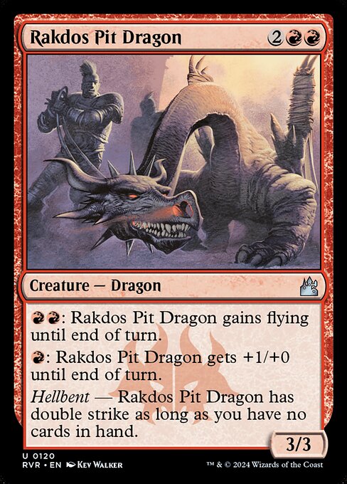 Rakdos Pit Dragon - Ravnica Remastered Uncommon Card