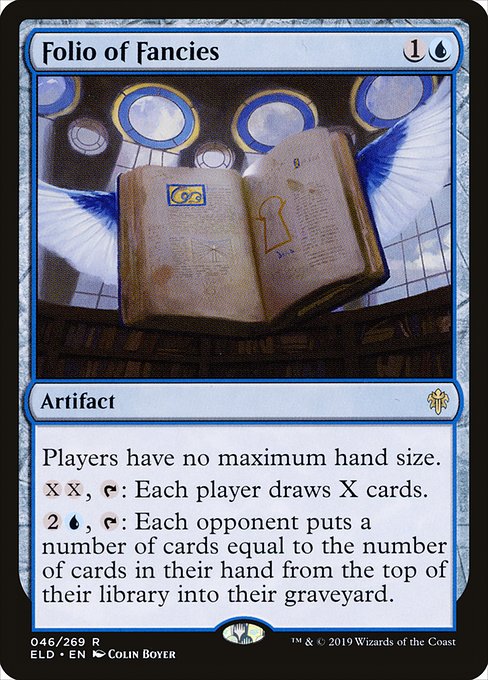 Folio of Fancies - Throne of Eldraine Rare Card