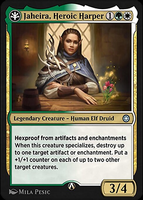 Jaheira, Heroic Harper - Alchemy Horizons: Baldur's Gate Uncommon Card